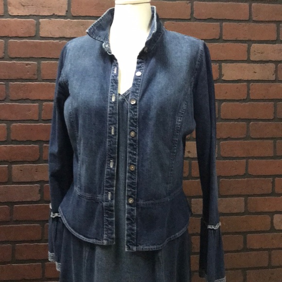 Two pieces KarenKane Denim Dress 100% cotton - Picture 5 of 8